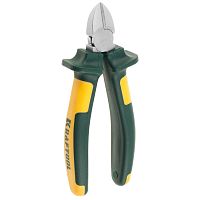 Бокорезы 160 мм Kraftool KRAFT-MAX ,Cr-Mo,маслобензост двухкомп рукоятки,шарнирное соединение  картинка